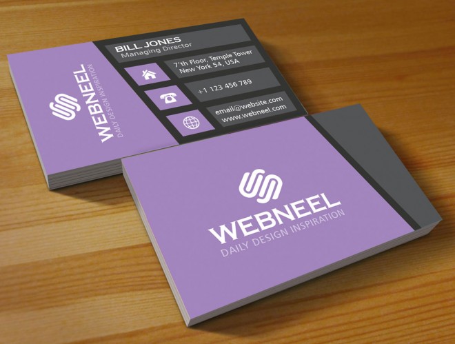 30 modern business card template - free download