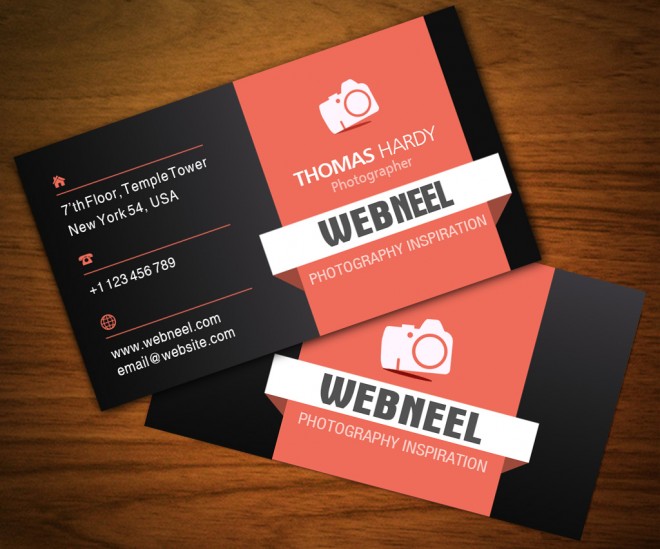 photography business card design template 36