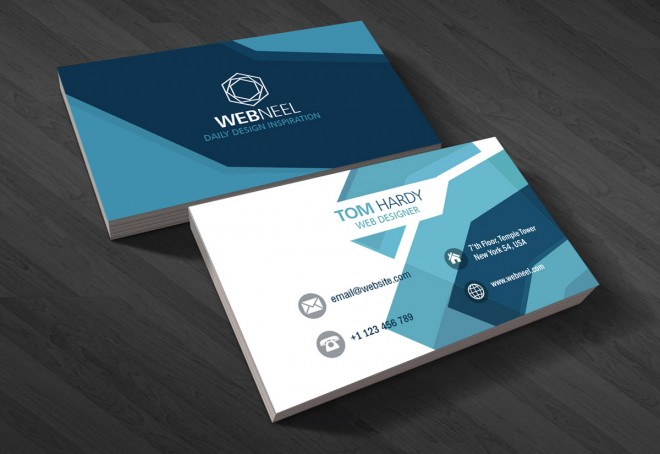 5 modern business card template