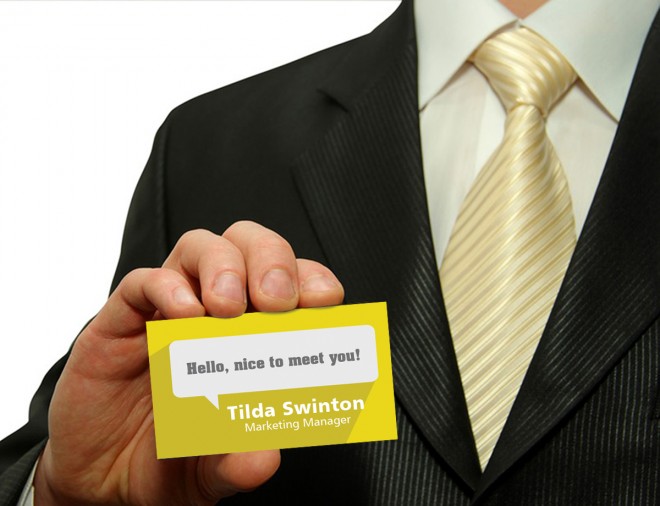 9 modern business card template