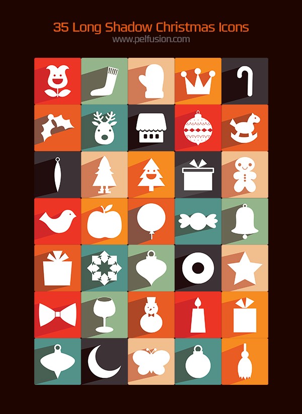 free chrismtas icon set by pelfusion