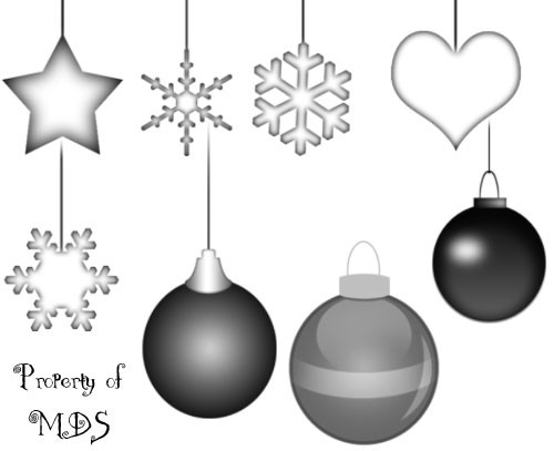 MDS Christmas Ornaments