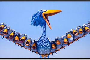 3d funny animated short - birds on a wire