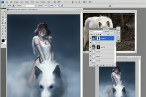 painting princess mononoke - digital painting