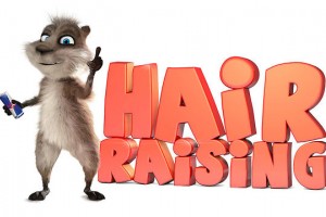 hair raising- funny 3d animation
