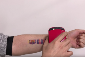 stunning tattoos in few seconds by prinker