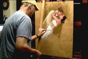 tom pinch: oil painting 