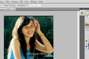 blur the bg and focus on main object effect in photoshop
