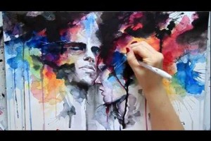 speed painting video - 