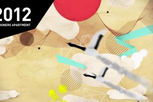 happy 2012 - inspiring animation
