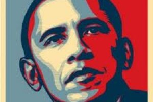 how to add poster effect for obama photo - photoshop