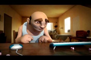  this side up - a short animation by liron topaz