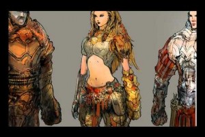 painting video game characters in photoshop video