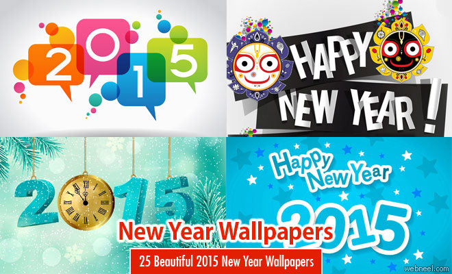 25 Beautiful 2015 New Year Wallpapers for your desktop