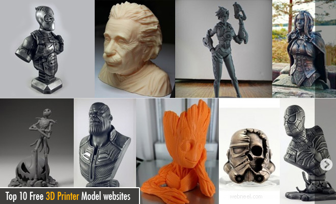 3D Printer Model websites