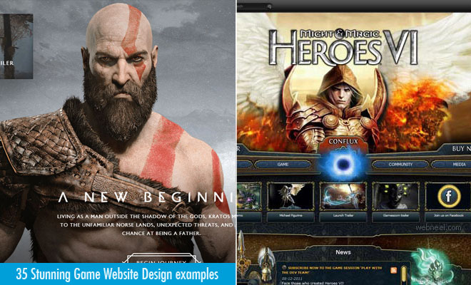 Game Website Design