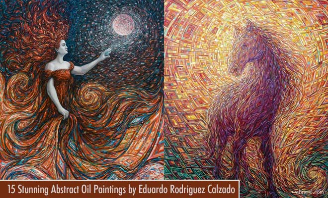 15 Stunning Abstract Oil Paintings by Eduardo Rodriguez Calzado