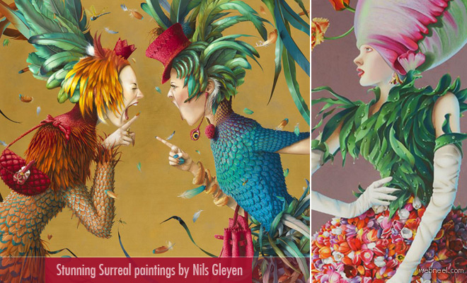 20 Creative and Stunning Surreal Paintings by Nils Gleyen