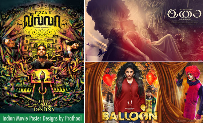 20 Creative Indian Movie Poster Designs by Prathool - Kollywood Tamil  Posters
