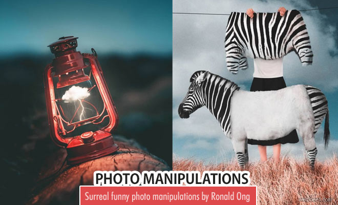 Surreal Funny photo mash-ups and photo manipulations by Ronald Ong