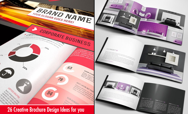 26 Best and Creative Brochure Design Ideas for your inspiration