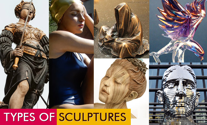 Different Types of sculptures