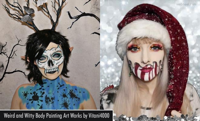 15 Weird and Witty Body Painting Art Works by Vitani4000