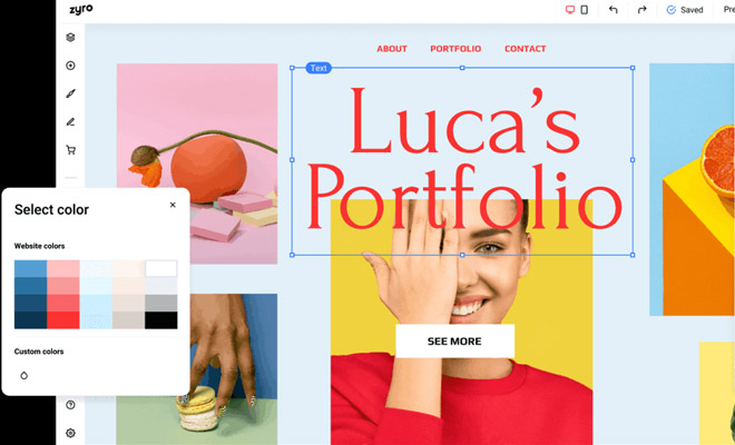 Web Design for Art Portfolio: Standout from the Crowd