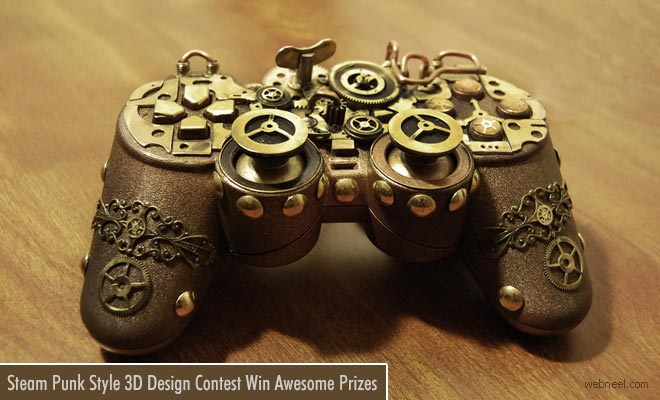 New Steampunk 3D Model Design Contest Awaits you in February 2018