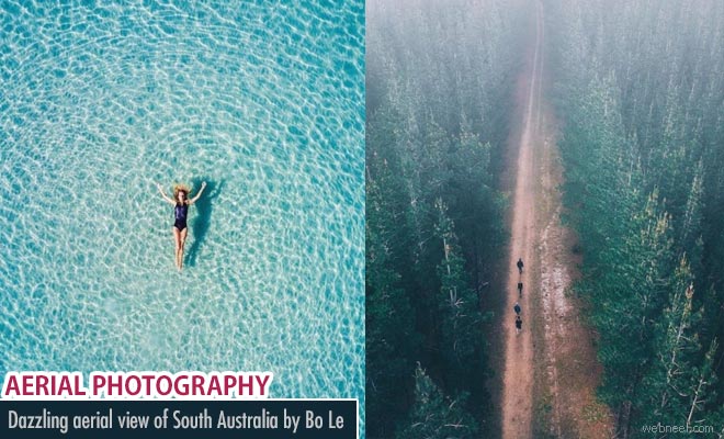 Dazzling Aerial view of South Australia lively through Bo Les drone photography