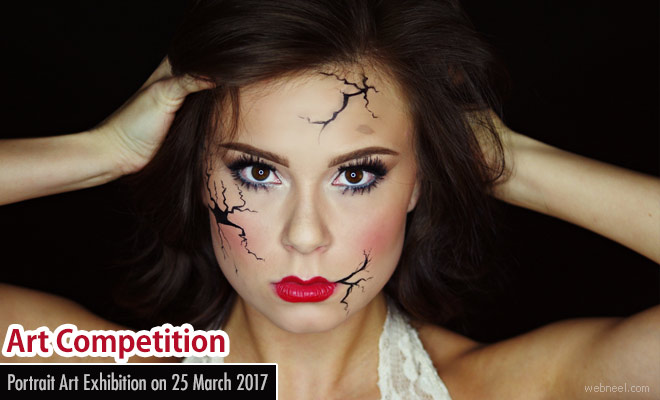 Portrait Art Competition and Exhibition on 25 March 2017