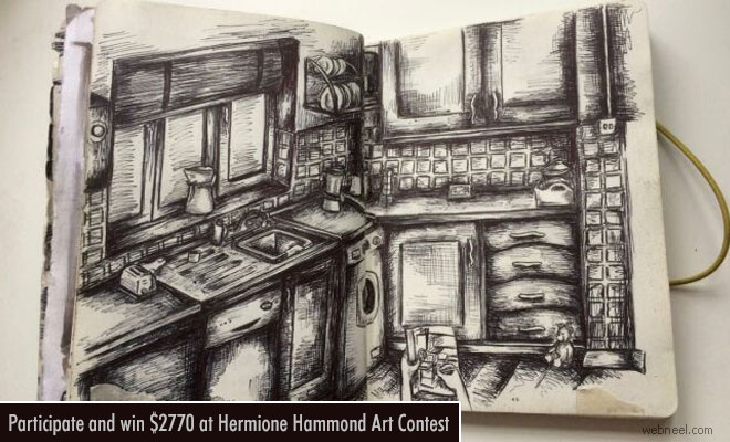Participate and win $2770 at Hermione Hammond Art Contest - 20 April 2018
