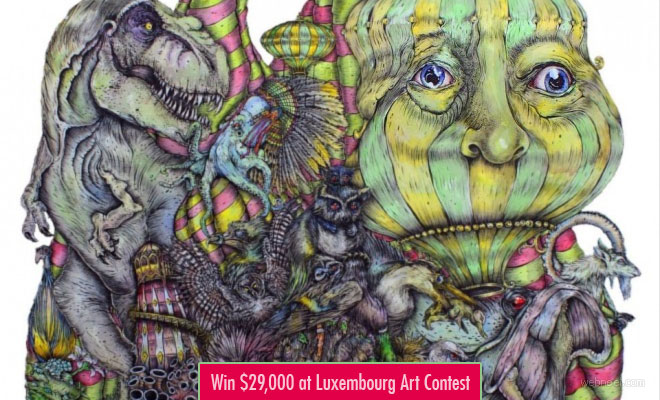 Participate and Win $29000 at Luxembourg Art Contest - entries by 31 May 2018