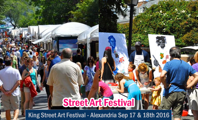 Celebrate USA King Street Art Festival Sep 17 - Washington DC