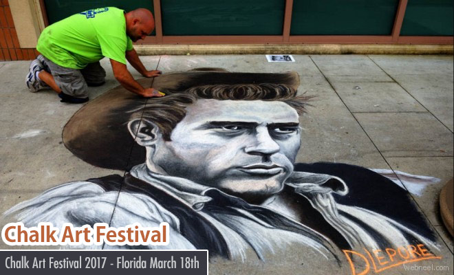 9th Chalk Art Festival 2017 - 18 March 2017 at Florida 