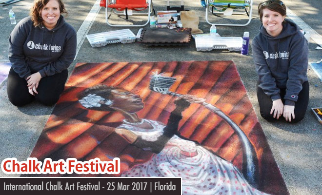 Uptown Chalk Art Festival 2017 - 25 Mar 2017 | Florida