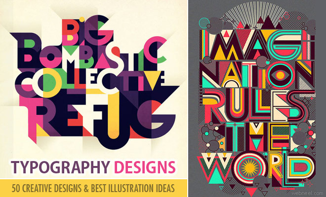 50 Creative Typography Designs and illustrations for your inspiration - Part 3