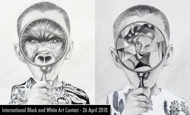International Black and White Art Contest - Submit your entries 26 April 2018