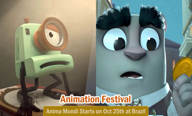Anima Mundi International Animation Festival - October 25 at Brazil