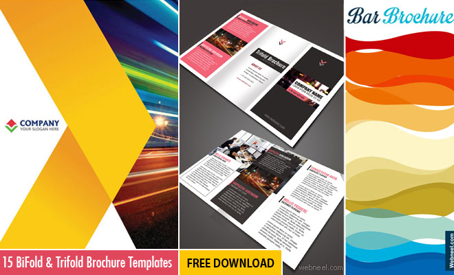 15 Free Corporate Bifold And Trifold Brochure Templates Free Download Now
