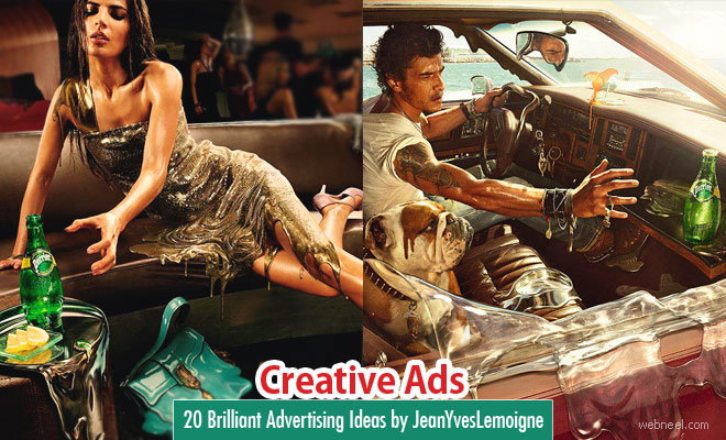 40 Creative Advertising Ideas by Jean Yves Lemoigne