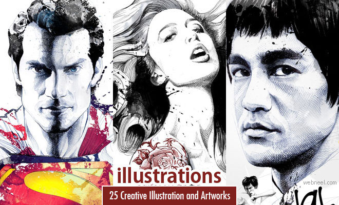 25 Creative Illustration and Artworks by Madrid Artist David Despau