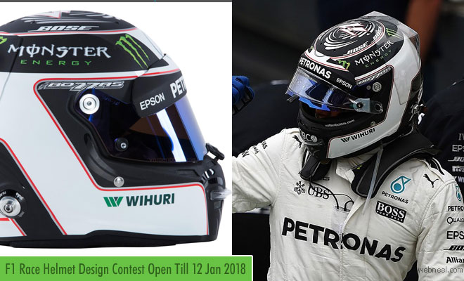 F1 Fans Here is an Unique Chance to Design Valtteri Helmet for 2018 