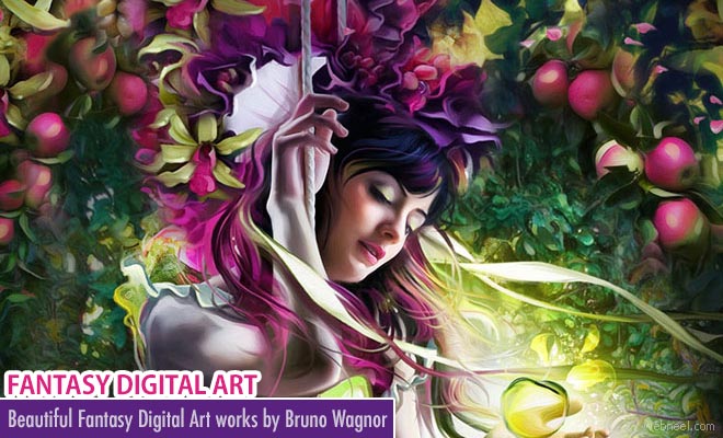 Stunning Fantasy Digital Paintings by Bruno Wagnor