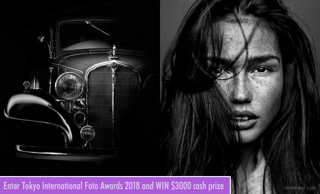 Enter Tokyo International Foto Awards 2018 and win $3000 cash prize - September 16 2018