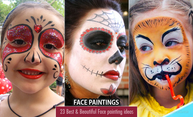 50 Beautiful Face painting Ideas for your inspiration - part 2