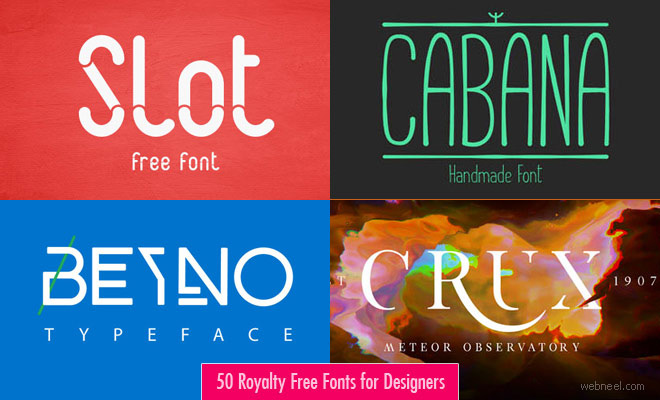 50 Royalty Free Fonts for Designers - Download Professional Fonts