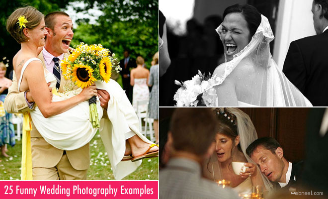 25 Funny Wedding Photography examples for your inspiration