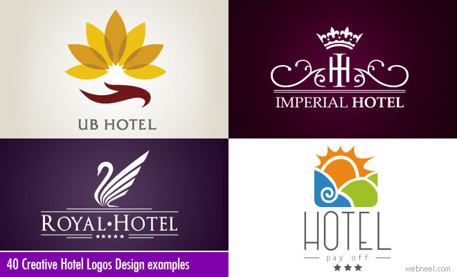 Daily Inspiration 40 Creative Hotel Logos Design Examples For Your 
