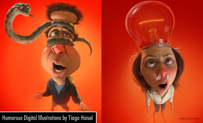 Humorous Digital Art and Illustrations by Tiago Hoisel - Sinus Awareness